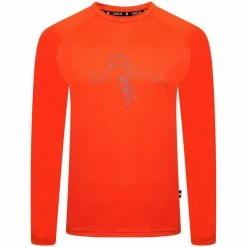 Dare 2b Righteous II LS Tee Men burnt salmon