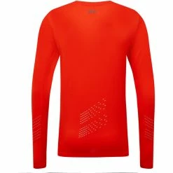 Dhb Aeron FLT Long Sleeve Run Top Men orange -Training Shirts Shop dhb aeron flt long sleeve run top men orange 2