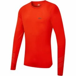 Dhb Aeron FLT Long Sleeve Run Top Men orange -Training Shirts Shop dhb aeron flt long sleeve run top men orange 3