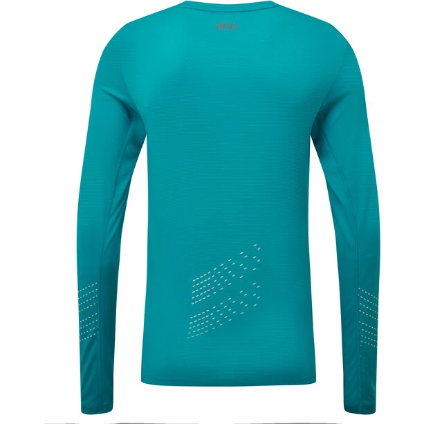 Dhb Aeron FLT Long Sleeve Run Top Men teal 4 Dhb Aeron FLT Long Sleeve Run Top Men teal - Image 2