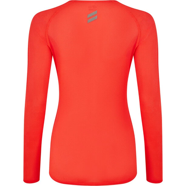 Dhb Aeron LS Top Women firey coral 4 Dhb Aeron LS Top Women firey coral - Image 2