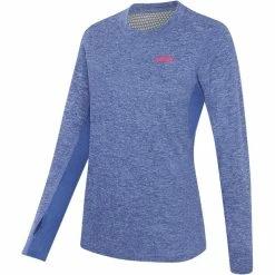 Dhb Aeron Thermal LS Crew Neck Shirt Women blue marl -Training Shirts Shop dhb aeron thermal ls crew neck shirt women blue marl 3