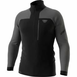 Dynafit Speed Polartec 1/2 Zip LS Shirt Men quiet shade melange