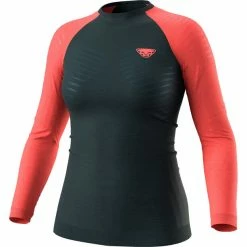 Dynafit Tour Light Merino LS Tee Women hot coral