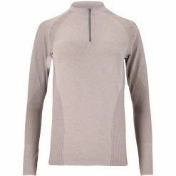 Endurance Halen Seamless Midlayer Women gull gray