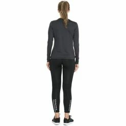 Endurance Maje Melange LS Tee Women black -Training Shirts Shop endurance maje melange ls tee women black 4