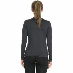 Endurance Maje Melange LS Tee Women black -Training Shirts Shop endurance maje melange ls tee women black 6