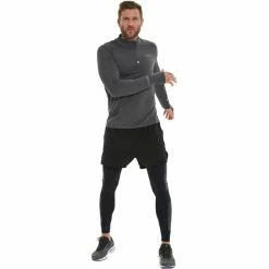 Endurance Tune Melange Midlayer Men forged iron -Training Shirts Shop endurance tune melange midlayer men forged iron 3