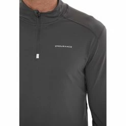 Endurance Tune Melange Midlayer Men forged iron -Training Shirts Shop endurance tune melange midlayer men forged iron 6