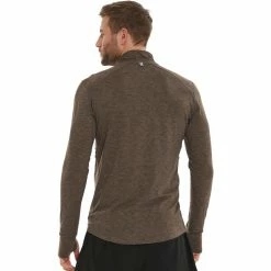 Endurance Tune Melange Midlayer Men wren -Training Shirts Shop endurance tune melange midlayer men wren 5