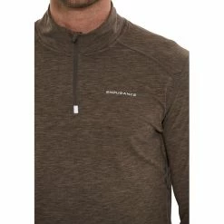 Endurance Tune Melange Midlayer Men wren -Training Shirts Shop endurance tune melange midlayer men wren 6