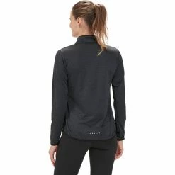 Endurance Vironic Waffle Melange Loose Fit Midlayer Women black -Training Shirts Shop endurance vironic waffle melange loose fit midlayer women black 5