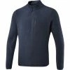 Föhn Trail Recycled Quarter Zip Fleece Sweater Men navy -Training Shirts Shop foehn trail recycled quarter zip fleece sweater men navy 1
