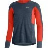 GOREWEAR Energetic LS Shirt Men orbit blue/fireball 1 GOREWEAR Energetic LS Shirt Men orbit blue/fireball -Training Shirts Shop gore wear energetic ls shirt men orbit blue fireball 1