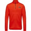 GOREWEAR Everyday Thermo Longsleeve Half Zip Shirt Men fireball -Training Shirts Shop gore wear everyday thermo longsleeve half zip shirt men fireball 1