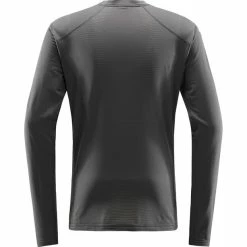 Haglöfs L.I.M Mid Roundneck Top Men magnetite -Training Shirts Shop hagloefs lim mid roundneck top men magnetite 2