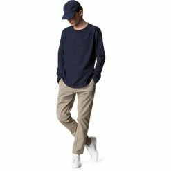 Houdini Cover LS Crew Shirt Men blue illusion -Training Shirts Shop houdini cover ls crew shirt men blue illusion 4