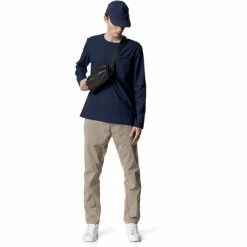 Houdini Cover LS Crew Shirt Men blue illusion -Training Shirts Shop houdini cover ls crew shirt men blue illusion 5