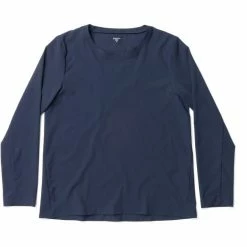 Houdini Cover LS Crew Shirt Women blue illusion