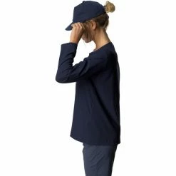 Houdini Cover LS Crew Shirt Women blue illusion -Training Shirts Shop houdini cover ls crew shirt women blue illusion 4