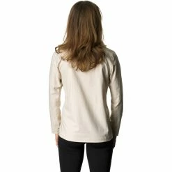 Houdini Cover LS Crew Shirt Women foggy mountain -Training Shirts Shop houdini cover ls crew shirt women foggy mountain 2