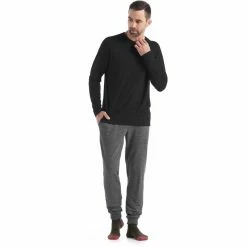 Icebreaker Granary LS Pocket Tee Men black -Training Shirts Shop icebreaker granary ls pocket tee men black 4