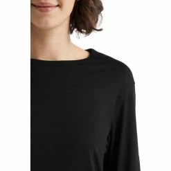 Icebreaker Granary LS Tee Women black -Training Shirts Shop icebreaker granary ls tee women black 5