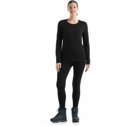 Icebreaker Sphere II LS Tee Women black -Training Shirts Shop icebreaker sphere ii ls tee women black 4