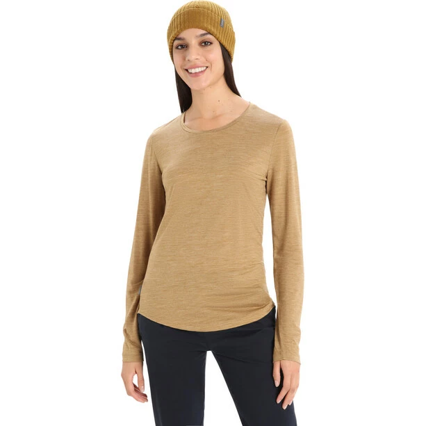 Icebreaker Sphere II LS Tee Women clove heather 4 Icebreaker Sphere II LS Tee Women clove heather - Image 2
