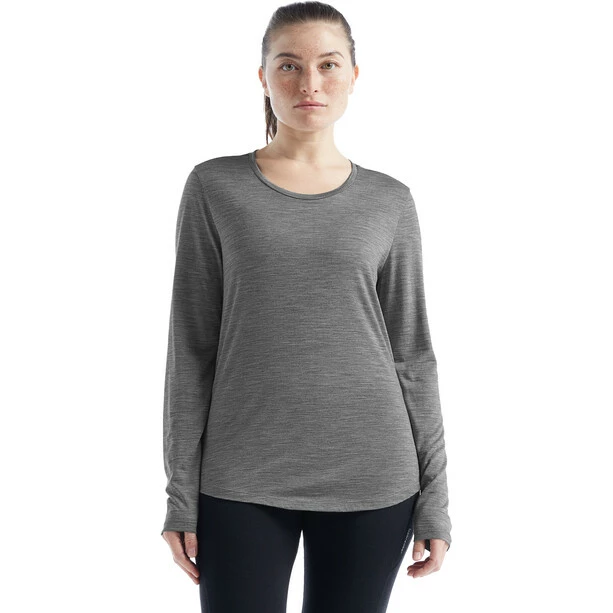 Icebreaker Sphere II LS Tee Women metro heather 4 Icebreaker Sphere II LS Tee Women metro heather - Image 2