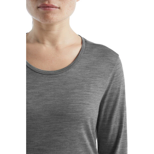 Icebreaker Sphere II LS Tee Women metro heather 7 Icebreaker Sphere II LS Tee Women metro heather - Image 5