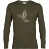 Icebreaker Tech Lite II Skiing Yeti LS Tee Men loden -Training Shirts Shop icebreaker tech lite ii skiing yeti ls tee men loden 1