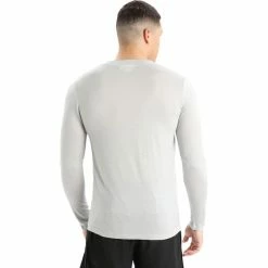 Icebreaker ZoneKnit LS Tee Men ether -Training Shirts Shop icebreaker zoneknit ls tee men ether 3