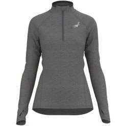 Inov-8 Train Elite Mid Zip LS Top Women light grey