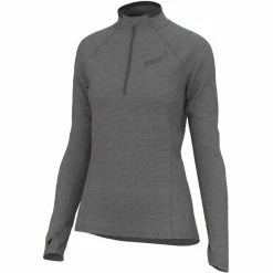 Inov-8 Train Elite Mid Zip LS Top Women light grey -Training Shirts Shop inov 8 train elite mid zip ls top women light grey 3