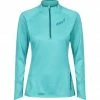 Inov-8 VentureLite HZ Midlayer Women teal -Training Shirts Shop inov 8 venturelite hz midlayer women teal 1