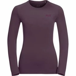 Jack Wolfskin Infinite LS Shirt Women grapevine