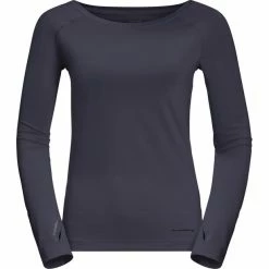 Jack Wolfskin Tasman LS Shirt Women graphite