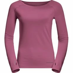 Jack Wolfskin Tasman LS Shirt Women violet quartz