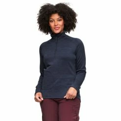 Kari Traa Berthe Midlayer Half Zip Women royal -Training Shirts Shop kari traa berthe midlayer half zip women royal 3