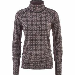 Kari Traa Rose Light HZ Top Women taupe