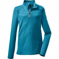 Killtec KSW 75 LS Shirt Girls turquoise