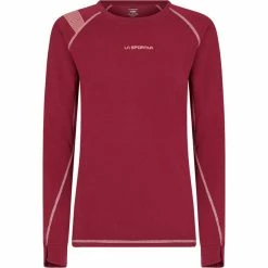 La Sportiva Futura Longsleeve Women red plum