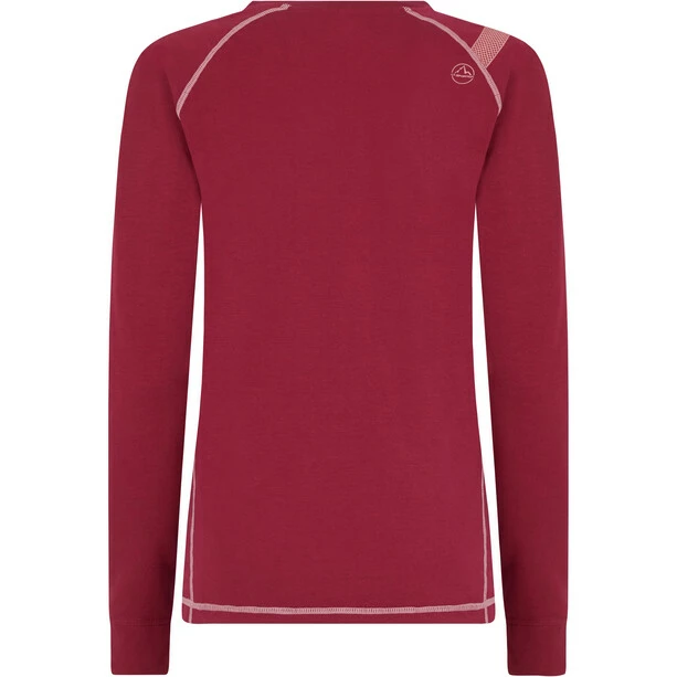 La Sportiva Futura Longsleeve Women red plum 4 La Sportiva Futura Longsleeve Women red plum - Image 2