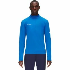Mammut Aegility Half Zip Longsleeve Shirt Men ice -Training Shirts Shop mammut aegility half zip longsleeve shirt men ice 3