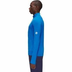 Mammut Aegility Half Zip Longsleeve Shirt Men ice -Training Shirts Shop mammut aegility half zip longsleeve shirt men ice 5