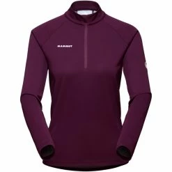 Mammut Aegility Half Zip Longsleeve Shirt Women grape