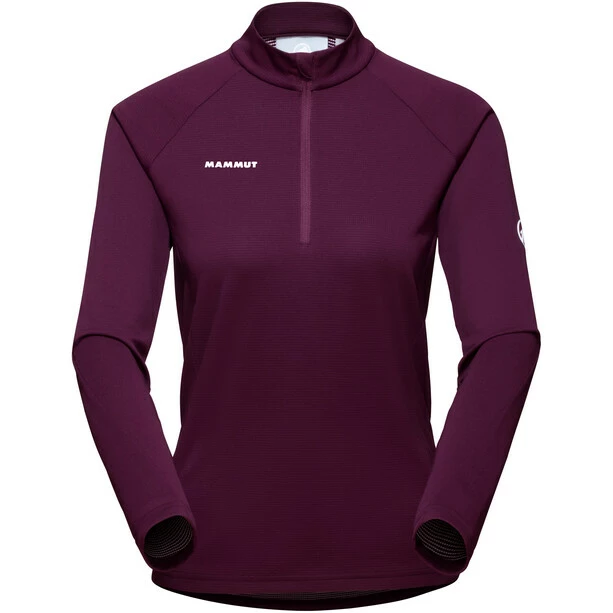 Mammut Aegility Half Zip Longsleeve Shirt Women grape 3 Mammut Aegility Half Zip Longsleeve Shirt Women grape