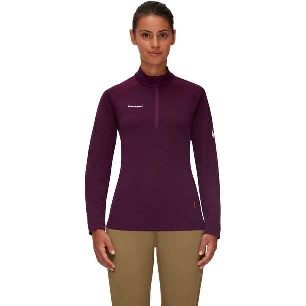Mammut Aegility Half Zip Longsleeve Shirt Women grape 4 Mammut Aegility Half Zip Longsleeve Shirt Women grape - Image 2