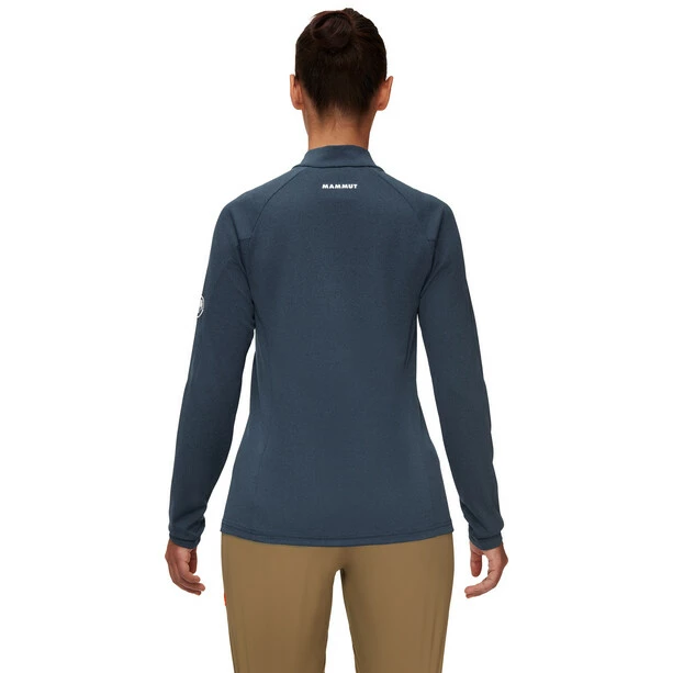 Mammut Aegility Half Zip Longsleeve Shirt Women marine melange-white 5 Mammut Aegility Half Zip Longsleeve Shirt Women marine melange-white - Image 3